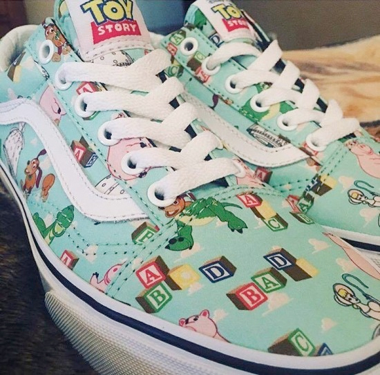 vans disney toy story shoes