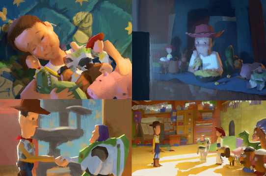 Toy Story Color Script