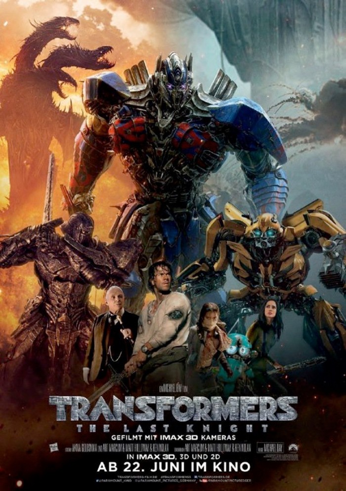 Transformers The Last Knight Poster