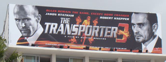 Transporter 3 billboard