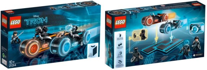 TRON Legacy Lightcycle LEGO Set