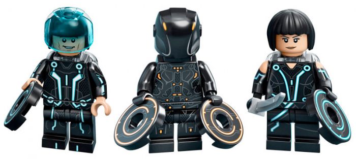 TRON Legacy Lightcycle LEGO Set