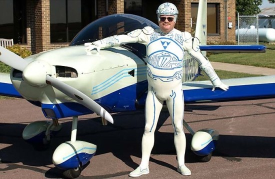 tron man plane