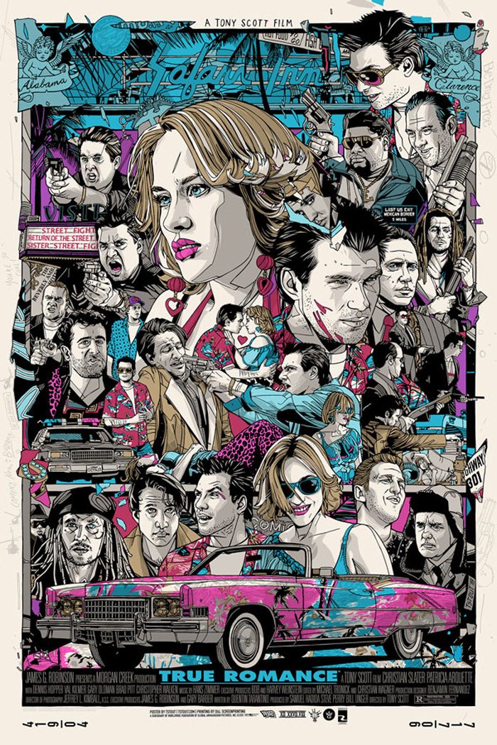 Tyler Stout True Romance Poster