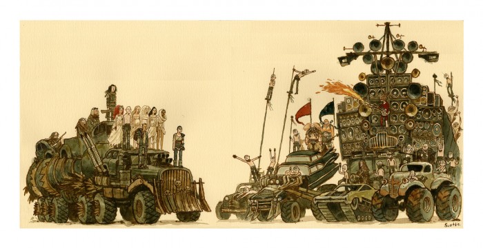 Scott C's Mad Max: Fury Road great showdown print