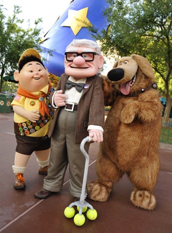 up costumed characters