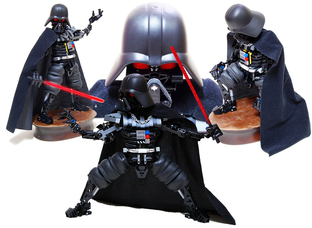 darth vader lego plush