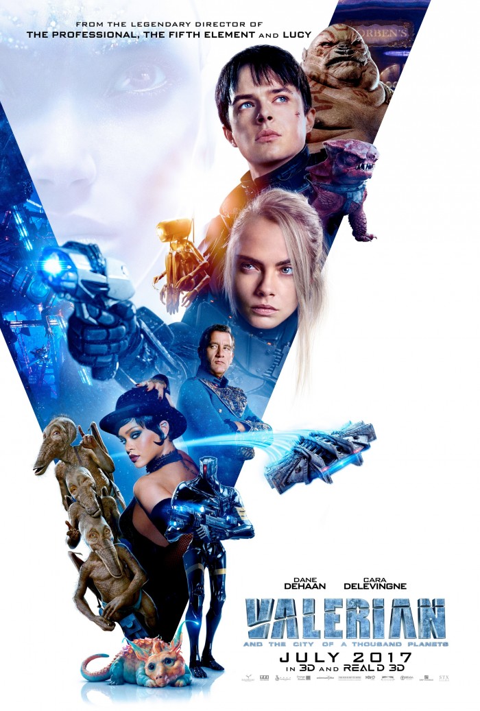 Valerian and the City of a Thousand Planets Poster