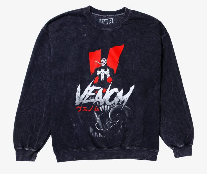 Venom Acid Wash Sweatshirt