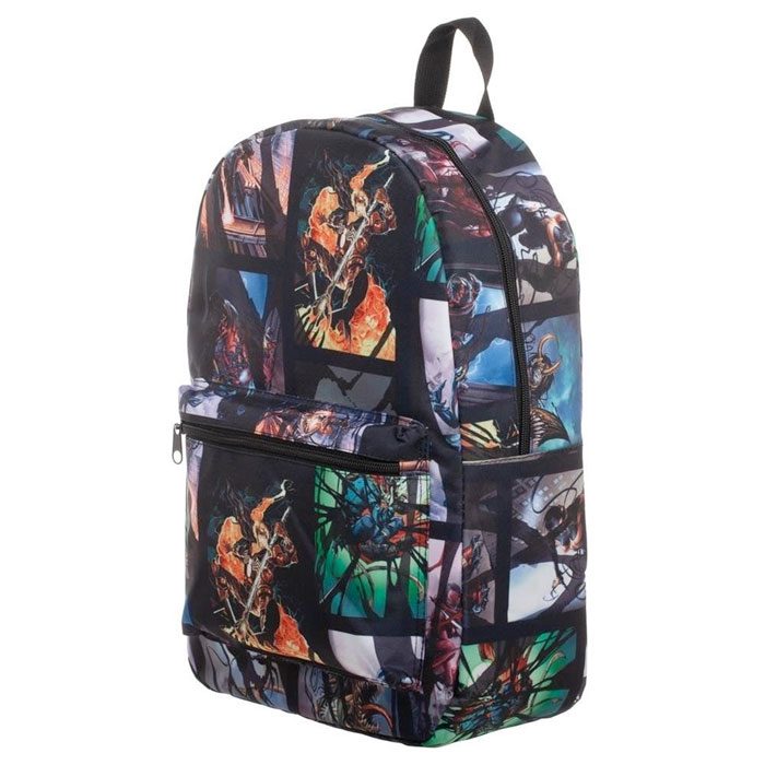 Venom Comic Print Backpack