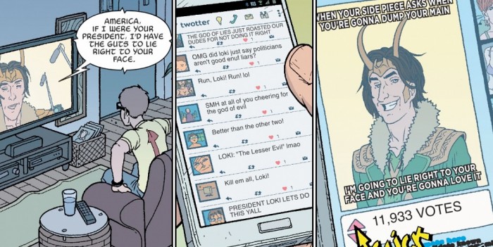 Vote Loki Comic