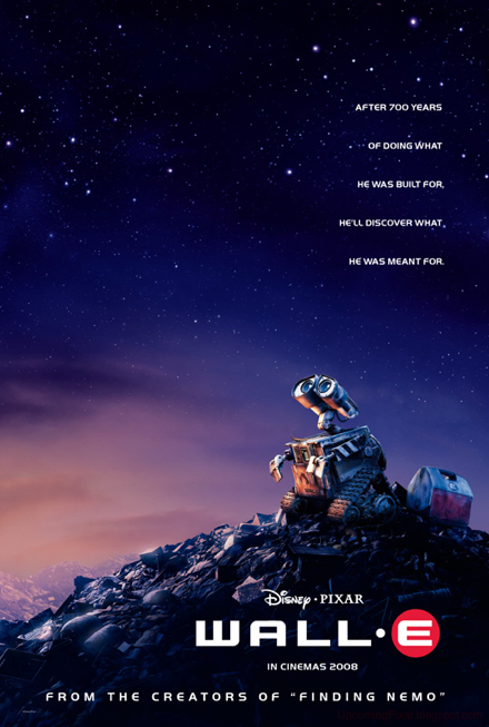 Wall E Teaser Movie Poster 