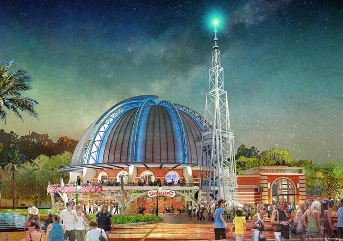 walt disney world planet hollywood concept art