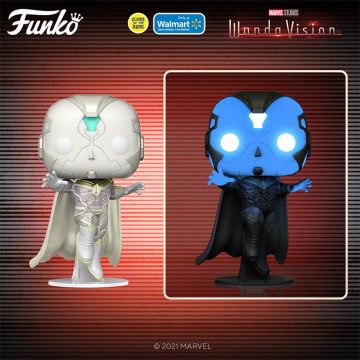 WandaVision Funko POPs - White Vision Exclusive