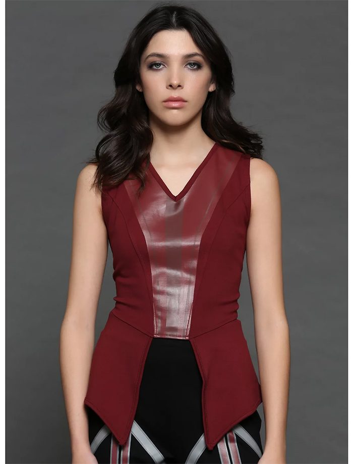 WandaVision - Scarlet Witch - Peplum Top