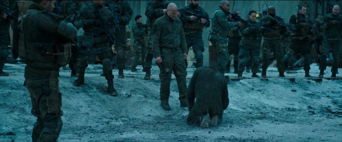 war for the planet of the apes ceasar and woody