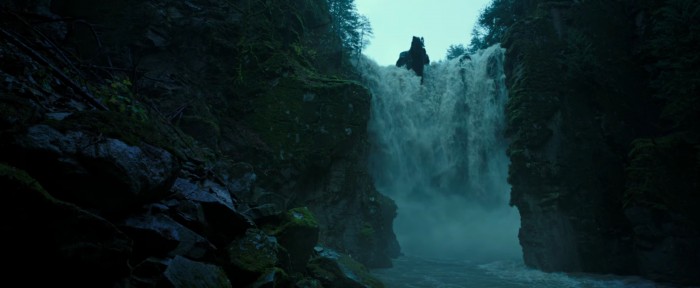 war for the planet of the apes waterfall hidden fortress