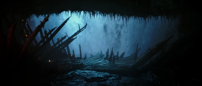 war for the planet of the apes waterfall hidden fortress