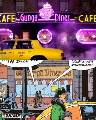 Comparing The Watchmen Set Photos to The Comic Books