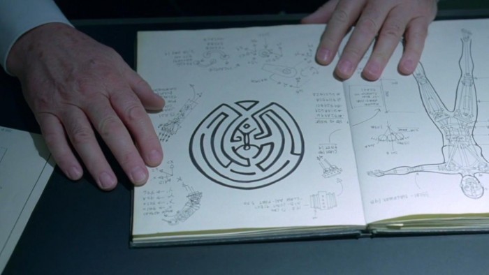 westworld maze sketchbook