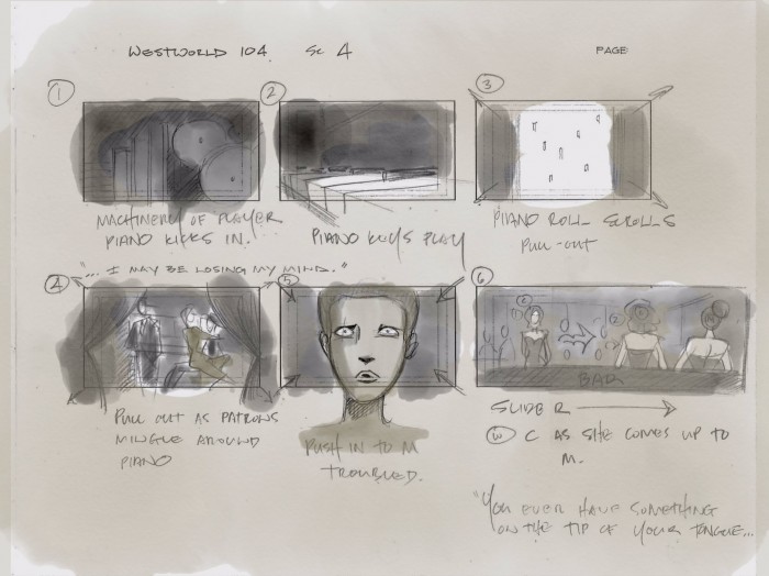 westworld storyboards