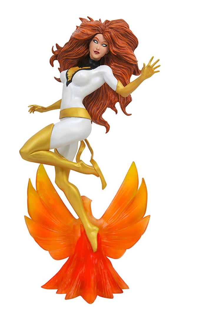 White Phoenix Statue