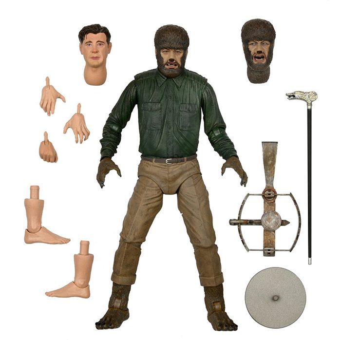 NECA Wolf Man Action Figure