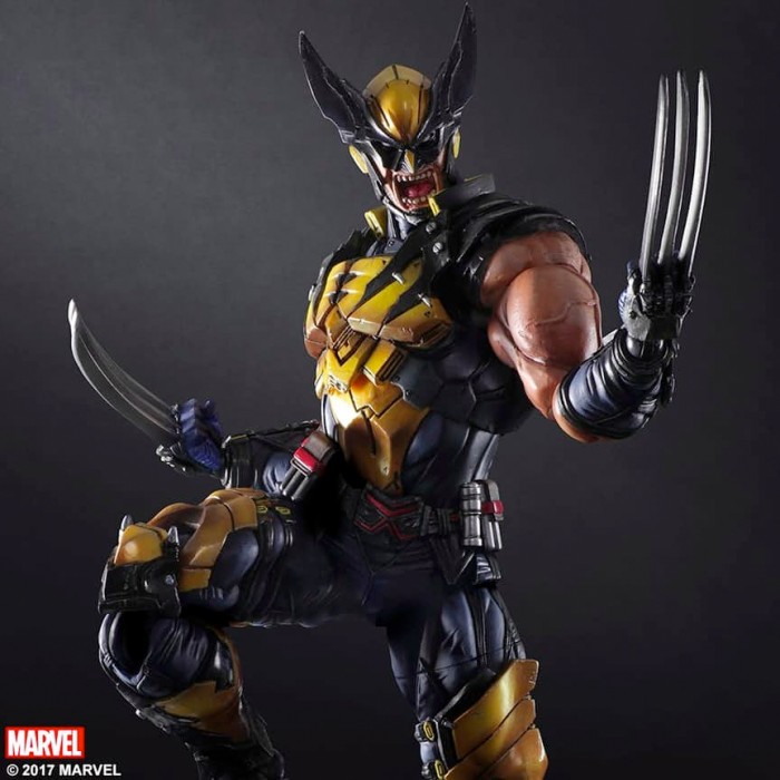 Wolverine Play Arts Kai Figure