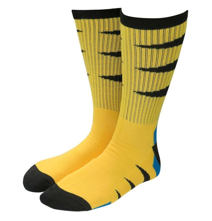 Wolverine Yellow Suit Socks