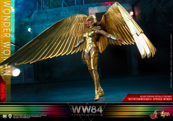 Wonder Woman 1984 Golden Armor Hot Toys Figure