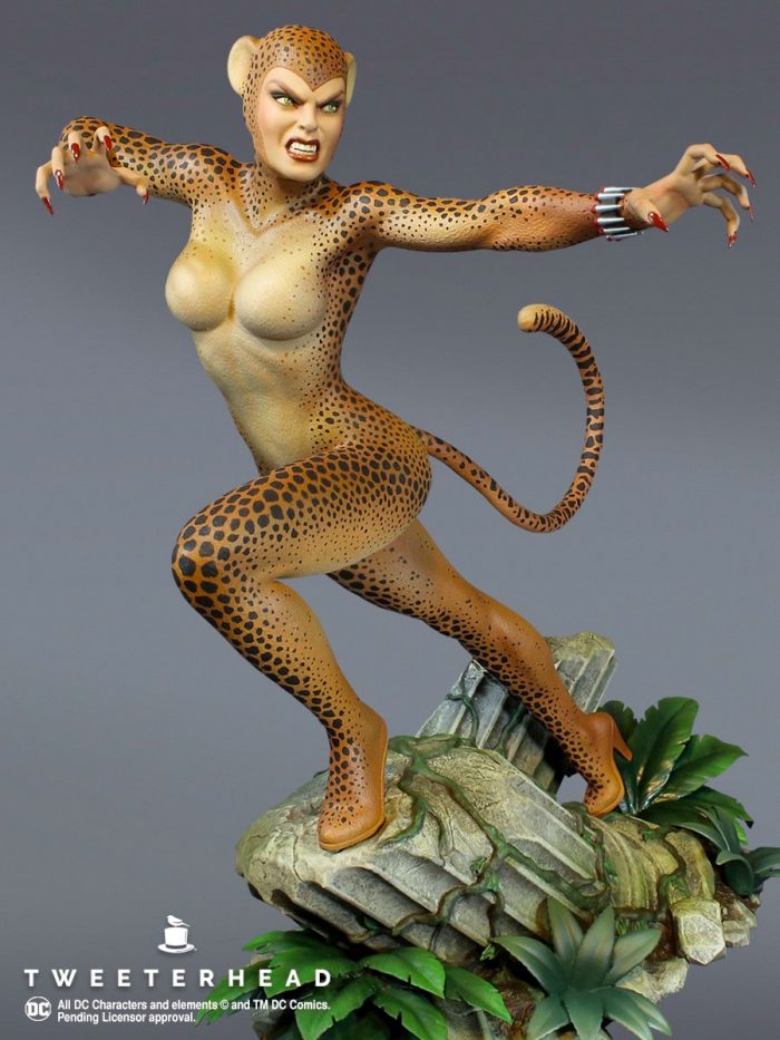 Cheetah Tweeterhead Maquette