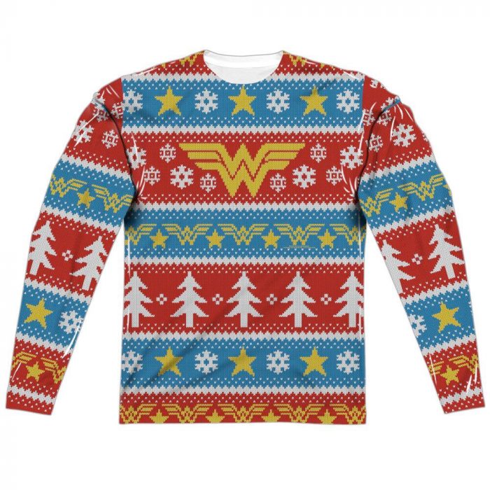 Wonder Woman Ugly Christmas Sweater