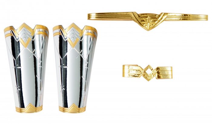 Wonder Woman Gauntlets, Tiara and Armband Kit