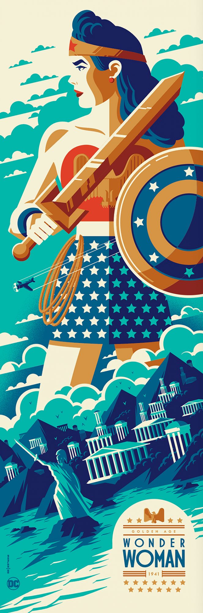 Golden Age: Wonder Woman - Tom Whalen (Variant)