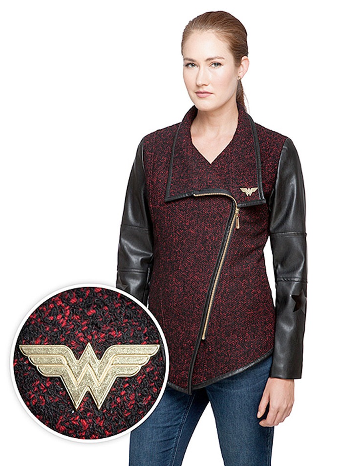 Wonder Woman Moto Jacket