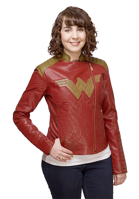 Wonder Woman Moto Jacket