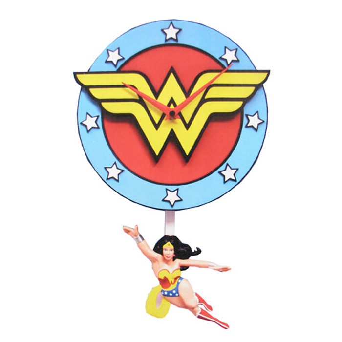 Wonder Woman Clock