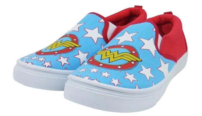 Wonder Woman Slip-On Shoes