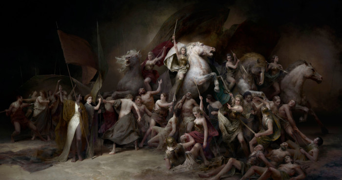 Wonder Woman Amzons and Gods Story Art