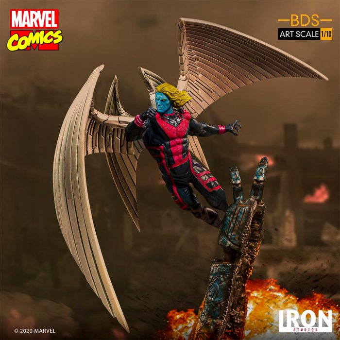 X-Men - Archangel Battle Diorama Statue