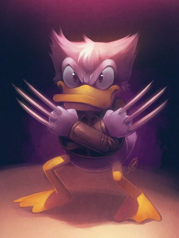 X-Men - Donald Duck Wolverine
