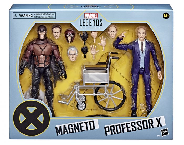 Marvel Legends X-Men Movie Action Figures - Professor X and Magneto