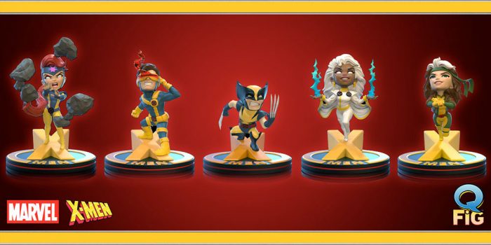 X-Men - Q-Fig - Whole Team