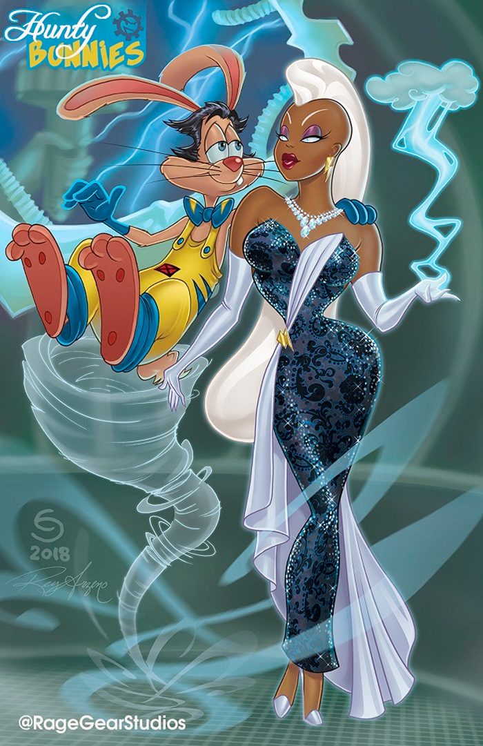 Who Framed Roger Rabbit X-Men Mash-Up