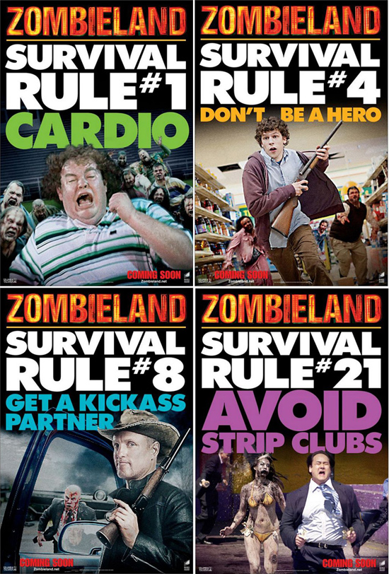 zombieland posters