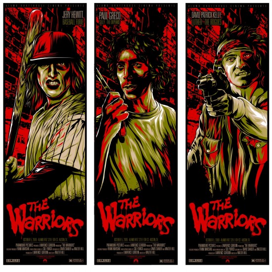 The Warriors posters