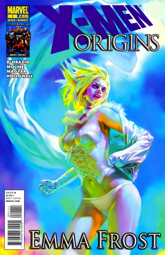 X-Men Origins: Emma Frost Comic Book Cover