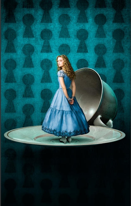 Mia Wasikowska as Alice in Alice in Wonderland