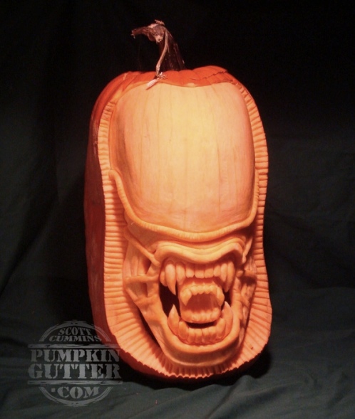 Alien pumpkin