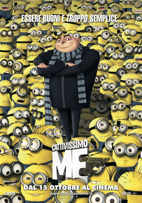 Despicable Me Italian Poster